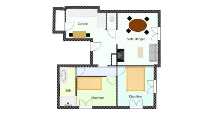 Appartement Simple Sur Argenteuil, Proche Paris Exteriér fotografie